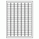 460 - Label Size 25mm x 15mm - 126 labels per sheet